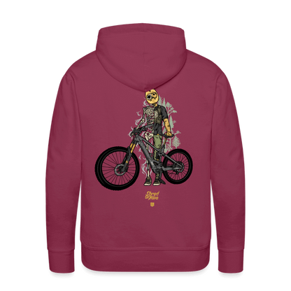 SPOD Männer Premium Hoodie Shred or Alive - Front / Back Men’s Premium Hoodie E-Bike-Community