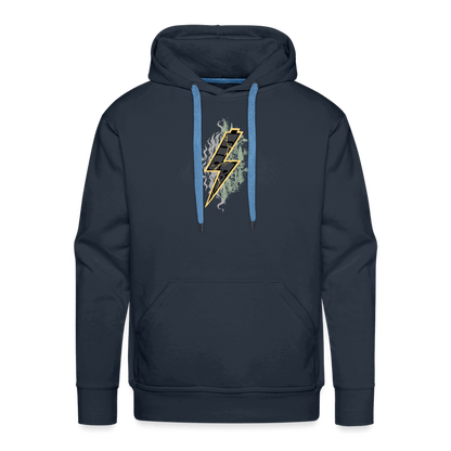 SPOD Männer Premium Hoodie Shred or Alive - Front / Back Men’s Premium Hoodie E-Bike-Community