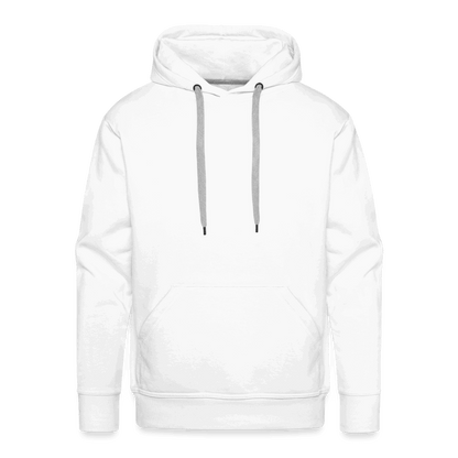 SPOD Männer Premium Hoodie weiß / S Collage beidseitig bedruckt - Men’s Premium Hoodie E-Bike-Community