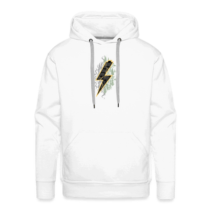 SPOD Männer Premium Hoodie weiß / S Shred or Alive - Front / Back Men’s Premium Hoodie E-Bike-Community