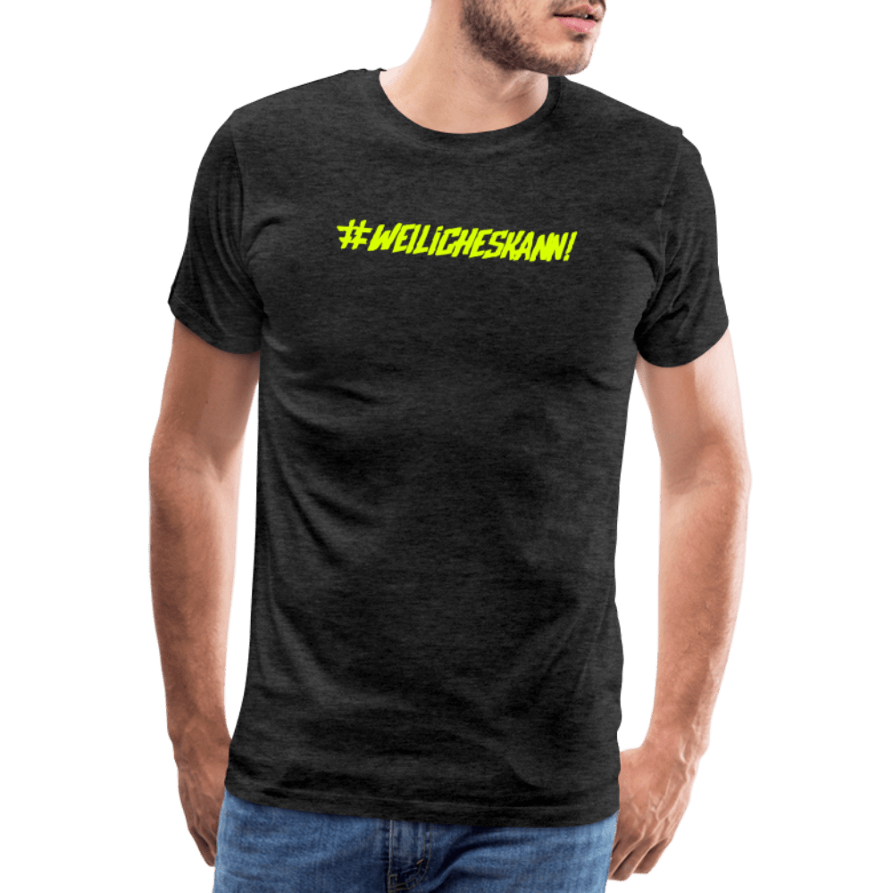 SPOD Männer Premium T-Shirt | Spreadshirt 812 Anthrazit / S WEILICHESKANN - SONS OF BATTERY - Männer Premium T-Shirt E-Bike-Community