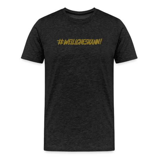 SPOD Männer Premium T-Shirt | Spreadshirt 812 Anthrazit / S WEILICHESKANN! - SONS OF BATTERY - Männer Premium T-Shirt E-Bike-Community