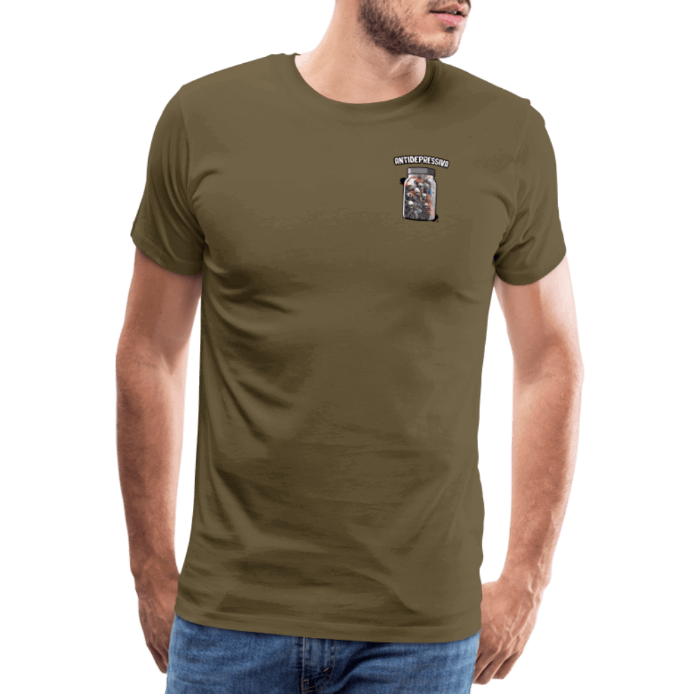 SPOD Männer Premium T-Shirt | Spreadshirt 812 Antidepressiva - Männer Premium T-Shirt E-Bike-Community