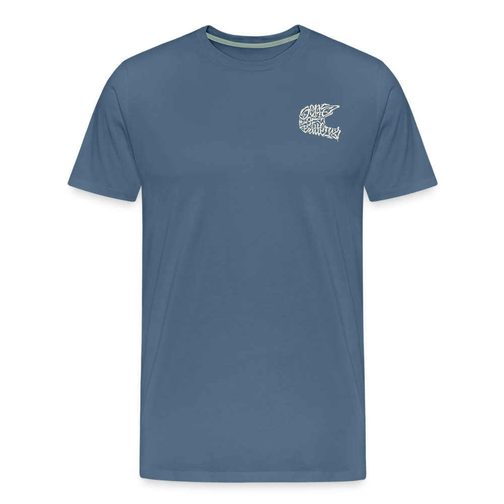 SPOD Männer Premium T-Shirt | Spreadshirt 812 Blaugrau / S Sons Spezial Edition - Männer Premium T-Shirt E-Bike-Community