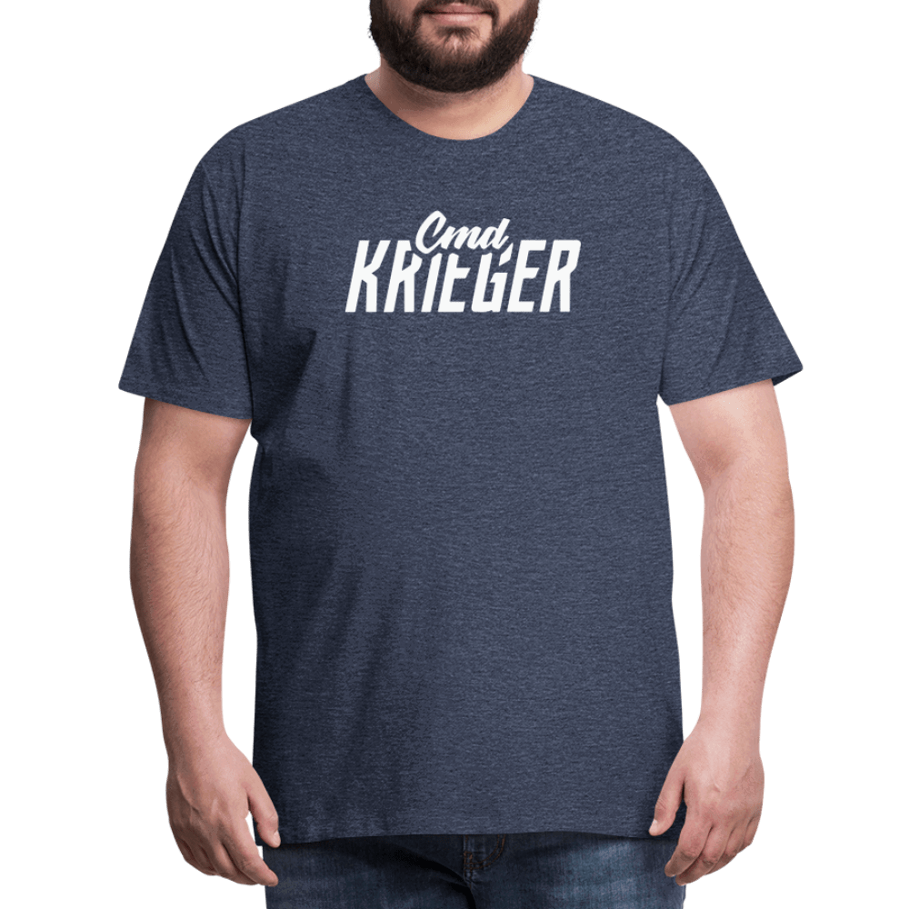 SPOD Männer Premium T-Shirt | Spreadshirt 812 Commander Krieger - Flex - Männer Premium T-Shirt E-Bike-Community