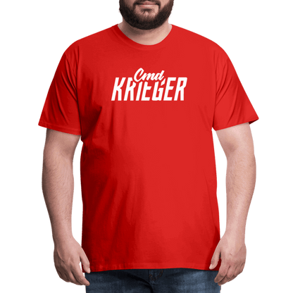 SPOD Männer Premium T-Shirt | Spreadshirt 812 Commander Krieger - Flex - Männer Premium T-Shirt E-Bike-Community