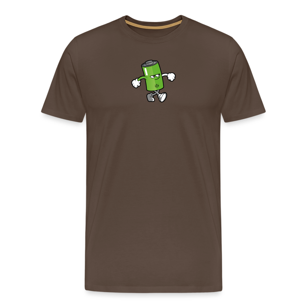 SPOD Männer Premium T-Shirt | Spreadshirt 812 Edelbraun / S BBoy - Solo - Männer Premium T-Shirt E-Bike-Community