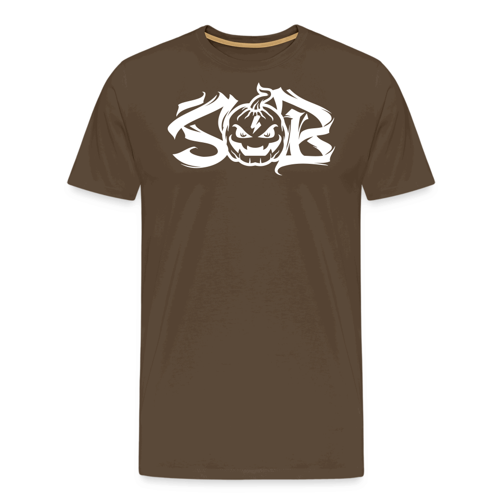 SPOD Männer Premium T-Shirt | Spreadshirt 812 Edelbraun / S Halloween 23 - Männer Premium T-Shirt E-Bike-Community