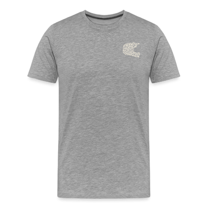 SPOD Männer Premium T-Shirt | Spreadshirt 812 Grau meliert / S Sons Spezial Edition - Männer Premium T-Shirt E-Bike-Community