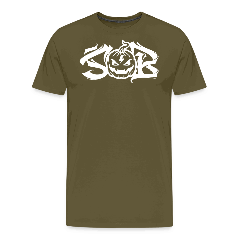 SPOD Männer Premium T-Shirt | Spreadshirt 812 Halloween 23 - Männer Premium T-Shirt E-Bike-Community