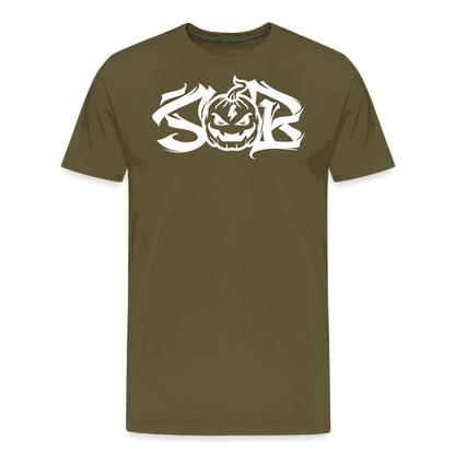 SPOD Männer Premium T-Shirt | Spreadshirt 812 Halloween 23 - Männer Premium T-Shirt E-Bike-Community