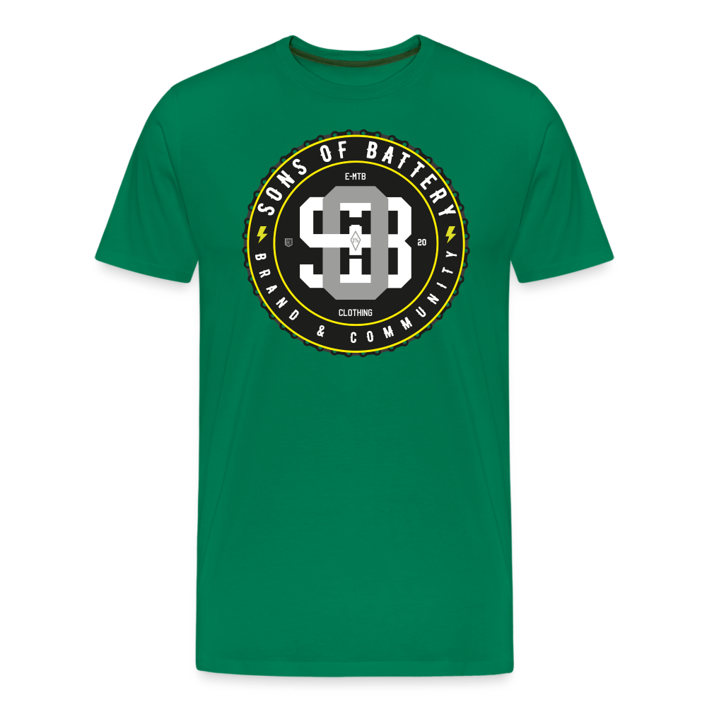 SPOD Männer Premium T-Shirt | Spreadshirt 812 Kelly Green / S SoB Clothing Comp Männer Premium T-Shirt E-Bike-Community