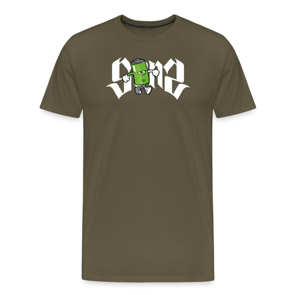 SPOD Männer Premium T-Shirt | Spreadshirt 812 Khaki / S SONS BBOY - Männer Premium T-Shirt E-Bike-Community