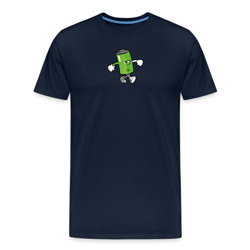 SPOD Männer Premium T-Shirt | Spreadshirt 812 Navy / S BBoy - Solo - Männer Premium T-Shirt E-Bike-Community