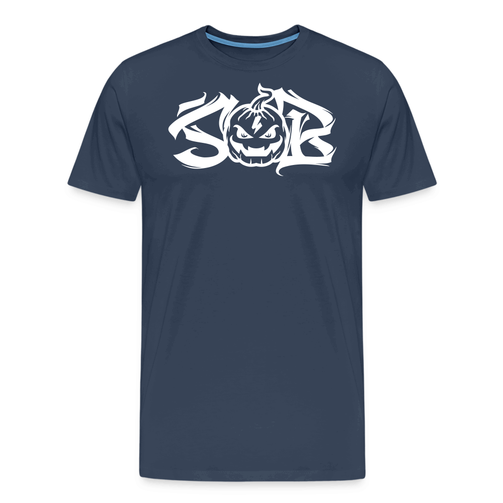 SPOD Männer Premium T-Shirt | Spreadshirt 812 Navy / S Halloween 23 - Männer Premium T-Shirt E-Bike-Community