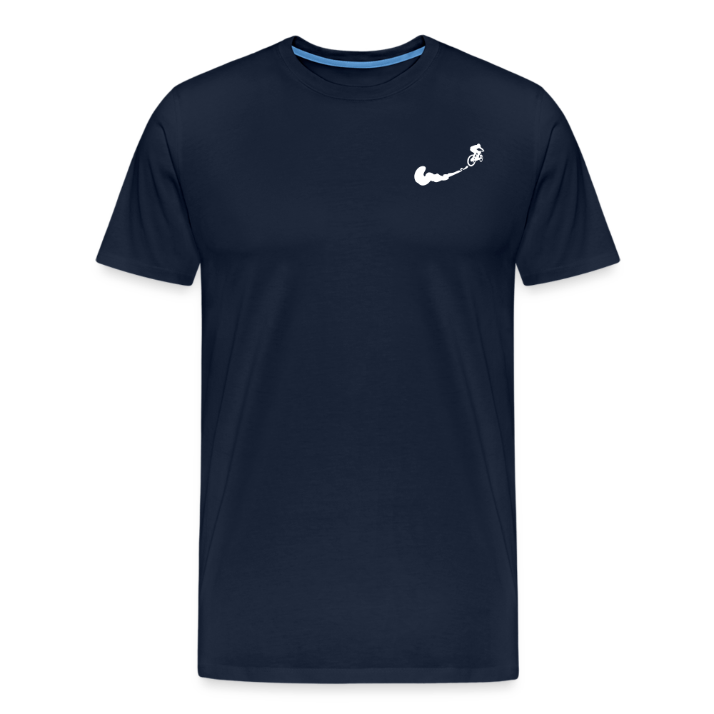 SPOD Männer Premium T-Shirt | Spreadshirt 812 Navy / S Just Ride it - Solo - Männer Premium T-Shirt E-Bike-Community