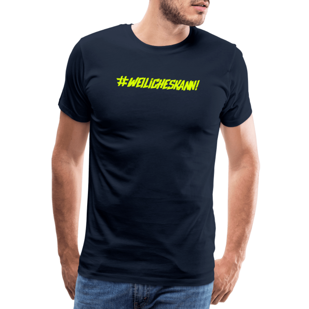 SPOD Männer Premium T-Shirt | Spreadshirt 812 Navy / S WEILICHESKANN - SONS OF BATTERY - Männer Premium T-Shirt E-Bike-Community