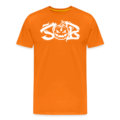 SPOD Männer Premium T-Shirt | Spreadshirt 812 Orange / S Halloween 23 - Männer Premium T-Shirt E-Bike-Community