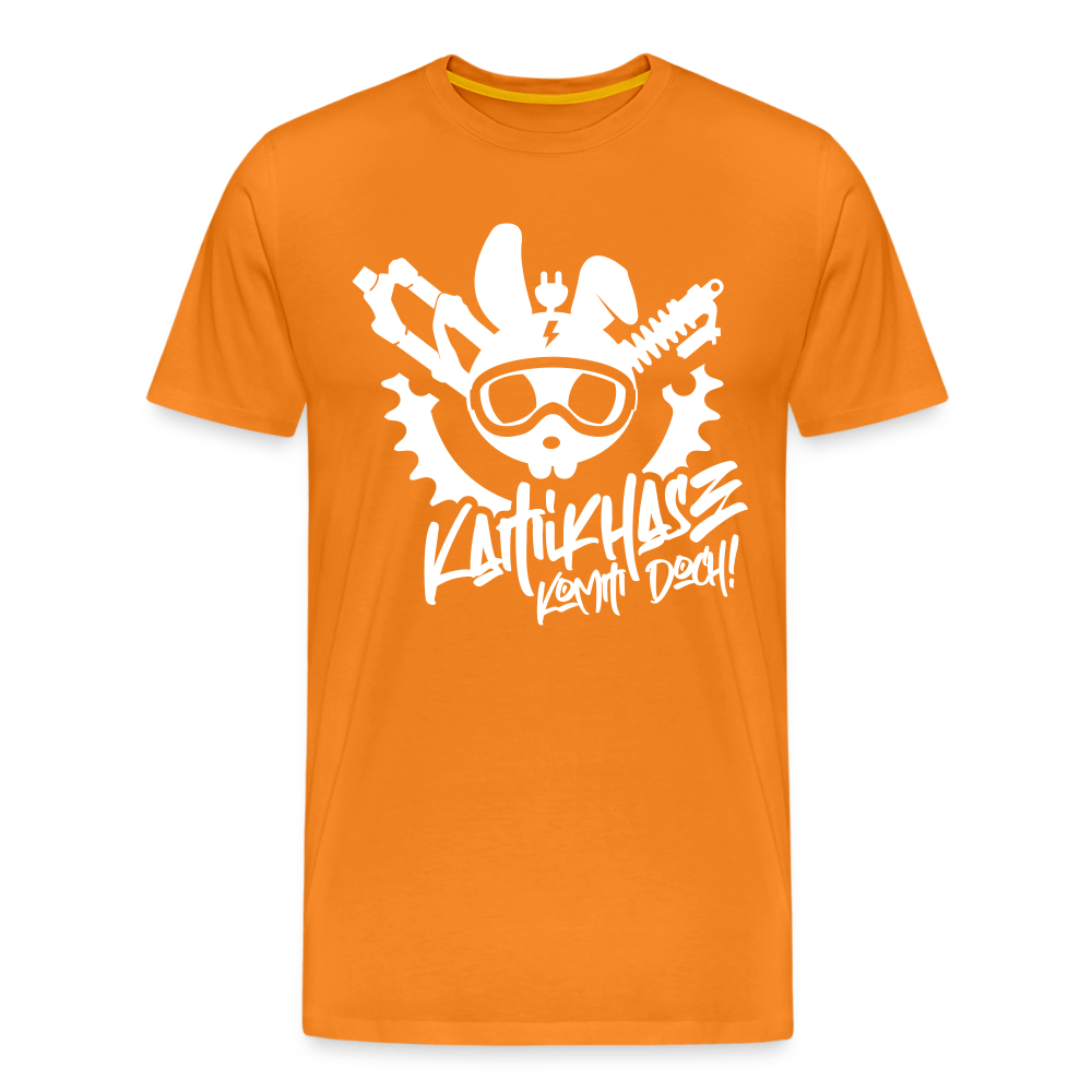 SPOD Männer Premium T-Shirt | Spreadshirt 812 Orange / S Männer Premium T-Shirt E-Bike-Community