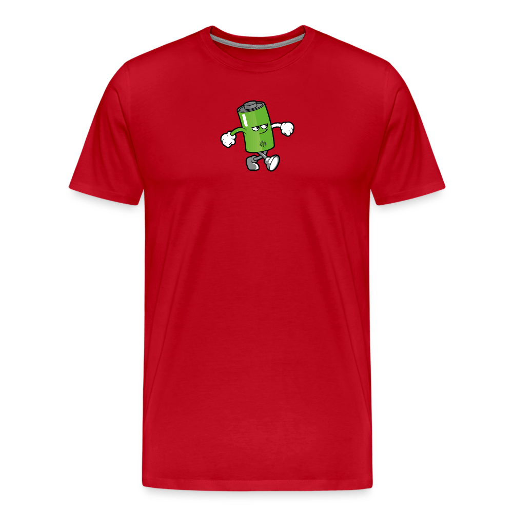 SPOD Männer Premium T-Shirt | Spreadshirt 812 Rot / S BBoy - Solo - Männer Premium T-Shirt E-Bike-Community