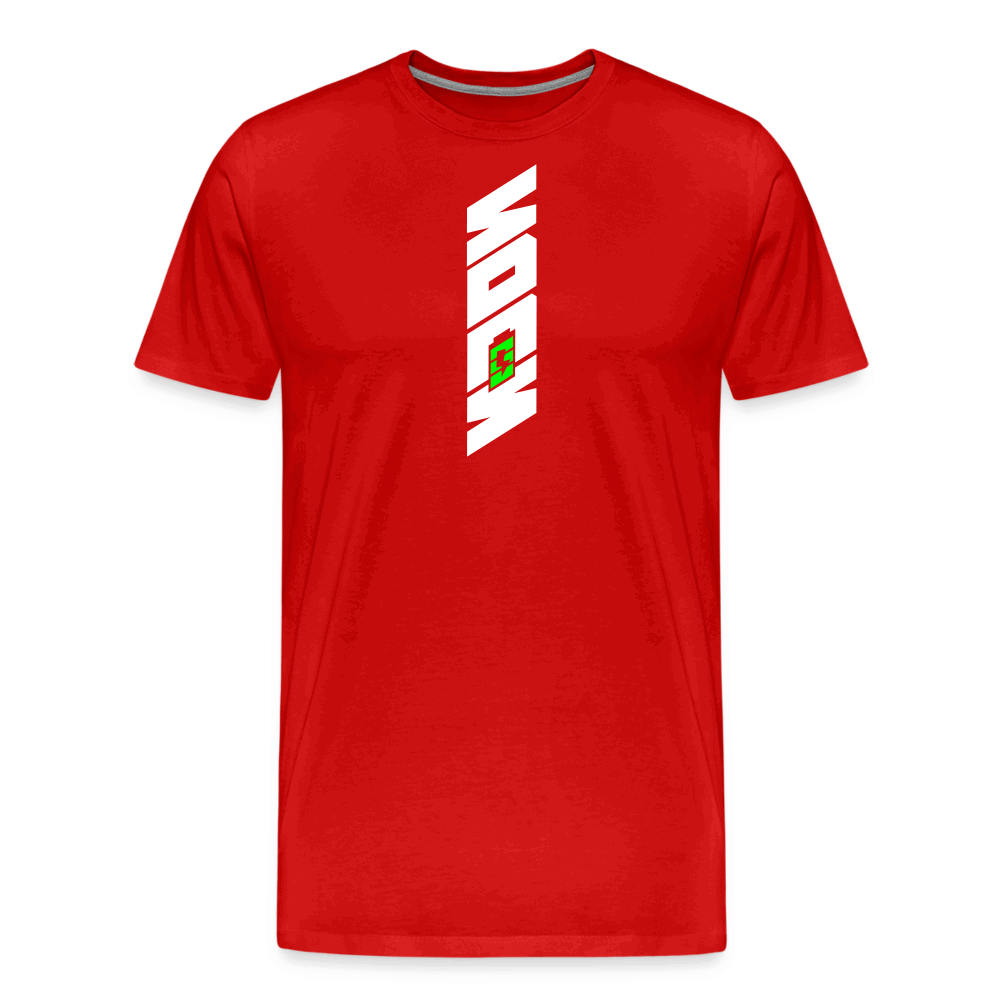 SPOD Männer Premium T-Shirt | Spreadshirt 812 Rot / S SONS - Flexdruck - Männer Premium T-Shirt E-Bike-Community