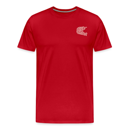 SPOD Männer Premium T-Shirt | Spreadshirt 812 Rot / S Sons Spezial Edition - Männer Premium T-Shirt E-Bike-Community