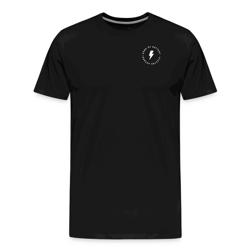 SPOD Männer Premium T-Shirt | Spreadshirt 812 Schwarz / S E-Apparel - Männer Premium T-Shirt E-Bike-Community