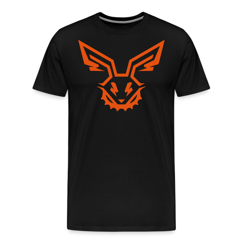 SPOD Männer Premium T-Shirt | Spreadshirt 812 Schwarz / S Electro Bunny - Männer Premium T-Shirt E-Bike-Community