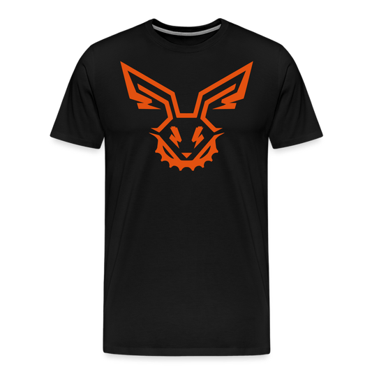 SPOD Männer Premium T-Shirt | Spreadshirt 812 Schwarz / S Electro Bunny - Männer Premium T-Shirt E-Bike-Community