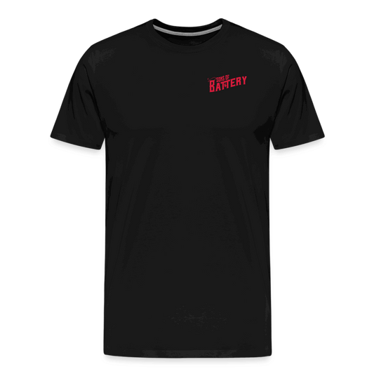 SPOD Männer Premium T-Shirt | Spreadshirt 812 Schwarz / S Oldschool - Männer Premium T-Shirt E-Bike-Community