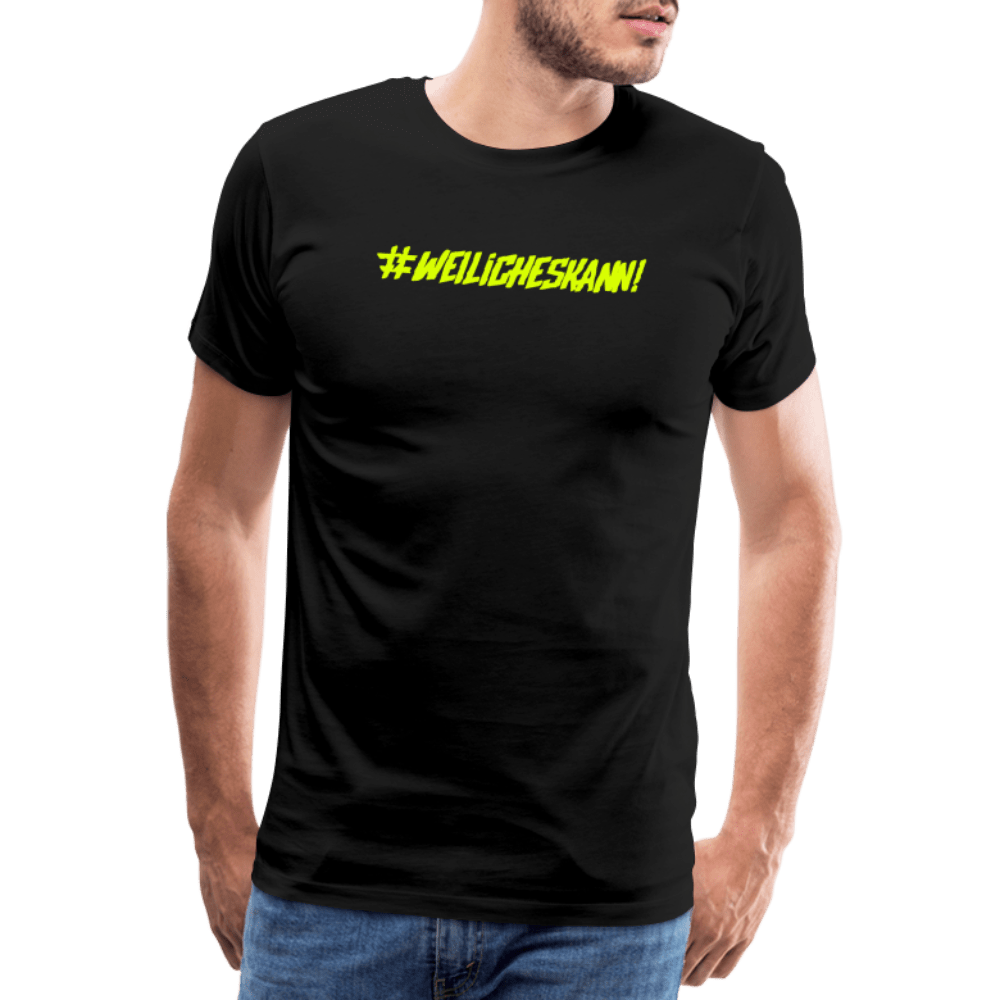 SPOD Männer Premium T-Shirt | Spreadshirt 812 Schwarz / S WEILICHESKANN - SONS OF BATTERY - Männer Premium T-Shirt E-Bike-Community