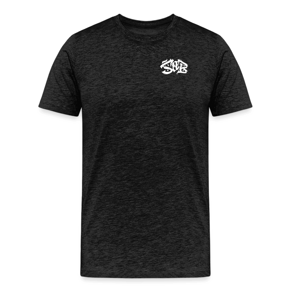 SPOD Männer Premium T-Shirt | Spreadshirt 812 Shred or Alive - Brush Premium Shirt E-Bike-Community