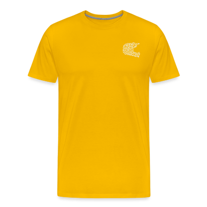 SPOD Männer Premium T-Shirt | Spreadshirt 812 Sonnengelb / S Sons Spezial Edition - Männer Premium T-Shirt E-Bike-Community