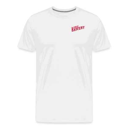 SPOD Männer Premium T-Shirt | Spreadshirt 812 weiß / S Oldschool - Männer Premium T-Shirt E-Bike-Community