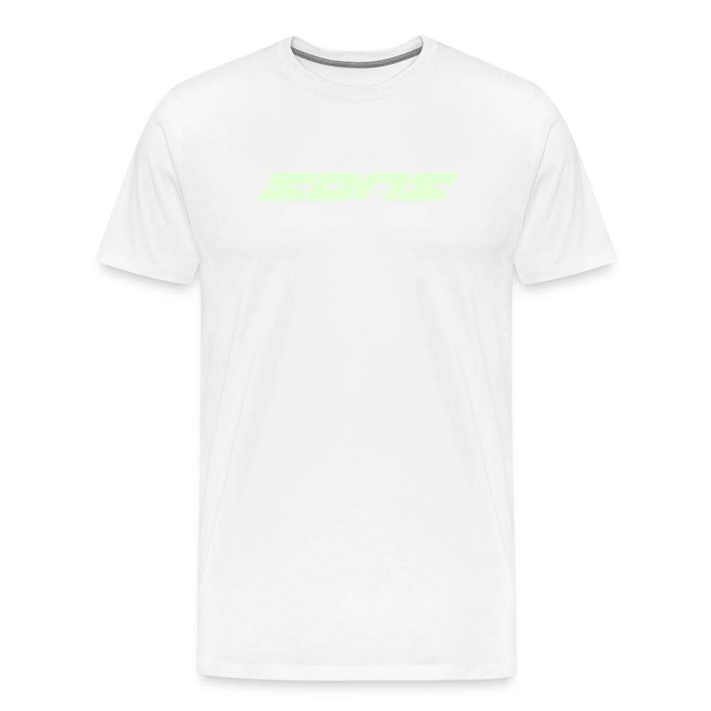 SPOD Männer Premium T-Shirt | Spreadshirt 812 Weiß / S SONS - Glow in the Dark - Männer Premium T-Shirt E-Bike-Community