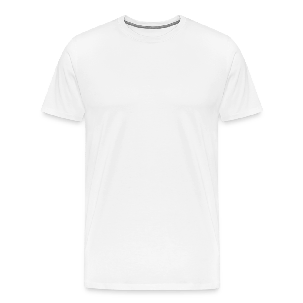 SPOD Männer Premium T-Shirt | Spreadshirt 812 Weiß / S SONS OF BATTERY E-MC - Rocker Logo - Premium Shirt E-Bike-Community