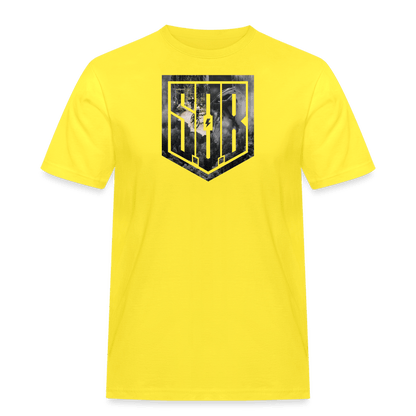 SPOD Männer Workwear T-Shirt Gelb / S SoB - Trailground - Russel Athletic E-Bike-Community