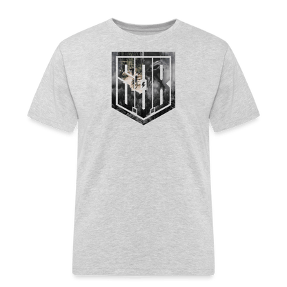 SPOD Männer Workwear T-Shirt Grau meliert / S SoB - Trailground - Russel Athletic E-Bike-Community