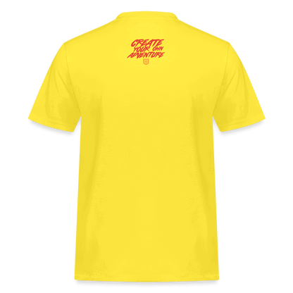 SPOD Männer Workwear T-Shirt LOSE THE PATH - CREATE YOUR OWN ADVENTURE - Russell Athletic Shirt E-Bike-Community