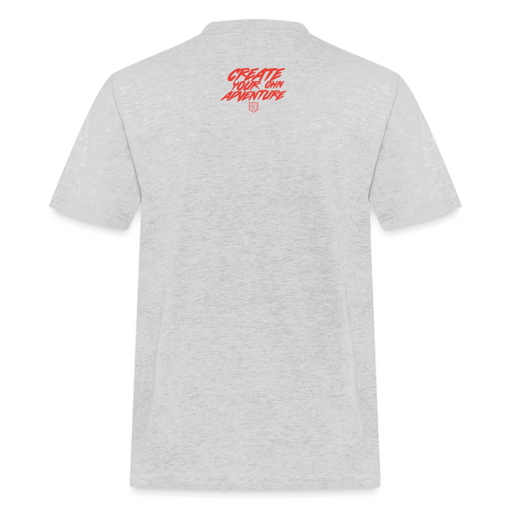 SPOD Männer Workwear T-Shirt LOSE THE PATH - CREATE YOUR OWN ADVENTURE - Russell Athletic Shirt E-Bike-Community