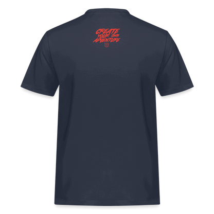 SPOD Männer Workwear T-Shirt LOSE THE PATH - CREATE YOUR OWN ADVENTURE - Russell Athletic Shirt E-Bike-Community