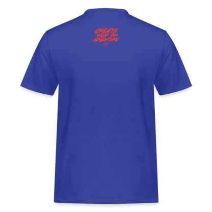 SPOD Männer Workwear T-Shirt LOSE THE PATH - CREATE YOUR OWN ADVENTURE - Russell Athletic Shirt E-Bike-Community