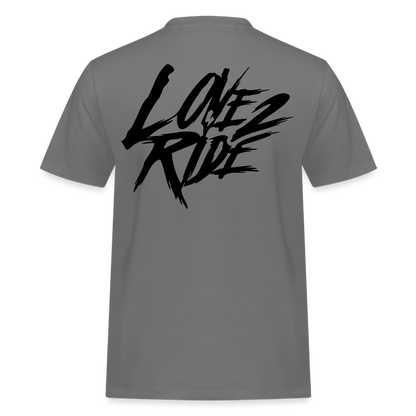 SPOD Männer Workwear T-Shirt LOVE 2 RIDE - FRONT / BACK HEAVY MÄNNER RUSSELL ATHLETICS T-SHIRT E-Bike-Community