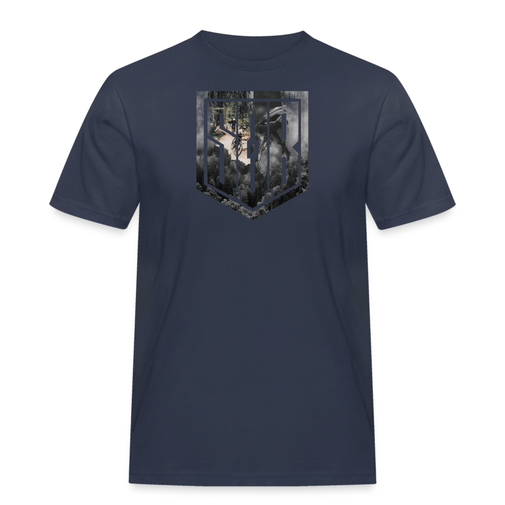 SPOD Männer Workwear T-Shirt Navy / S SoB - Trailground - Russel Athletic E-Bike-Community