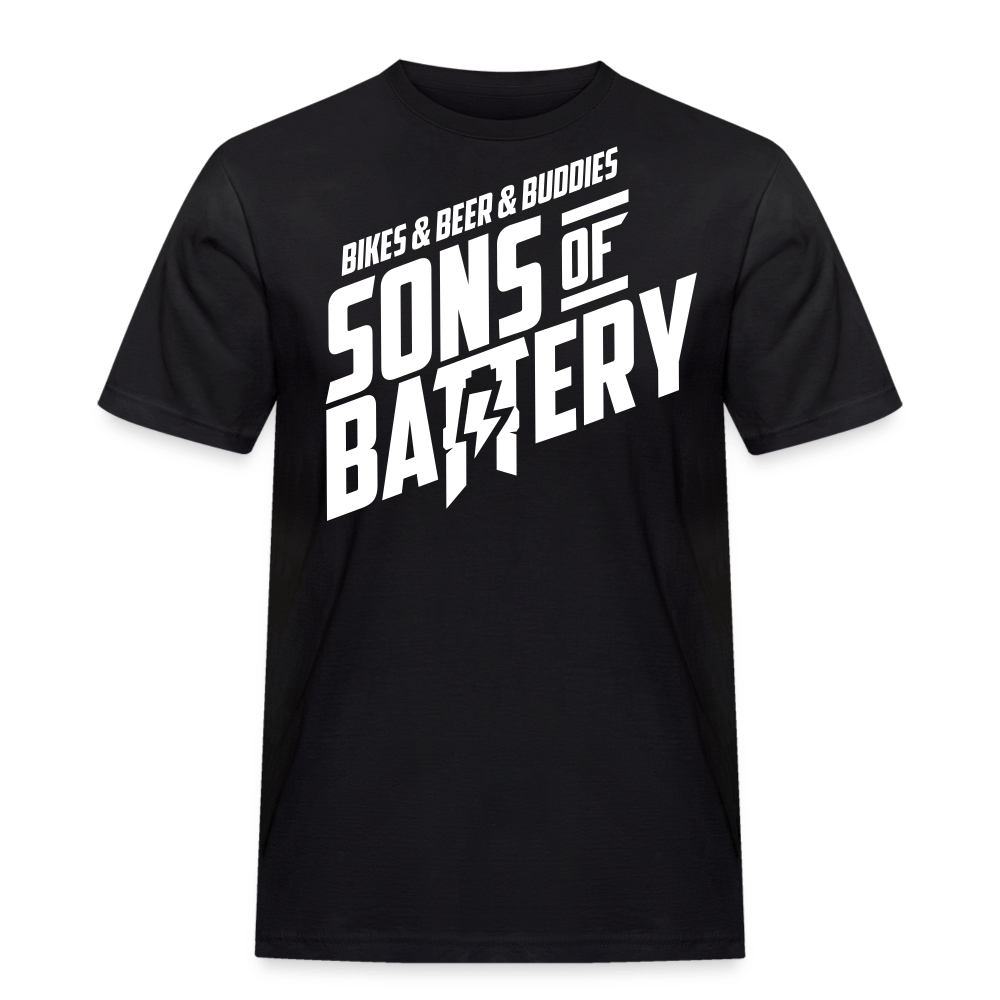 SPOD Männer Workwear T-Shirt Schwarz / S 3B - Russel Athletic Shirt E-Bike-Community