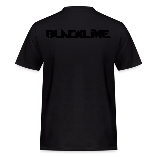 SPOD Männer Workwear T-Shirt Schwarz / S BLACKLINE - Russel Athletics Shirt E-Bike-Community