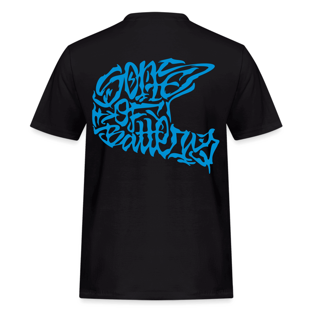 SPOD Männer Workwear T-Shirt Schwarz / S Blue Line - TPOM - Russell Athletics E-Bike-Community