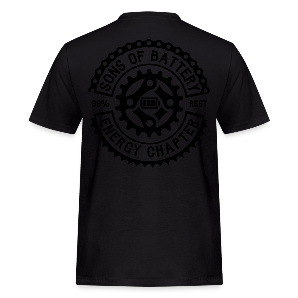 SPOD Männer Workwear T-Shirt Schwarz / S OG BLACKLINE - Russel Athletics Shirt E-Bike-Community