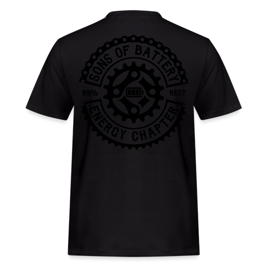 SPOD Männer Workwear T-Shirt Schwarz / S OG BLACKLINE - Russel Athletics Shirt E-Bike-Community