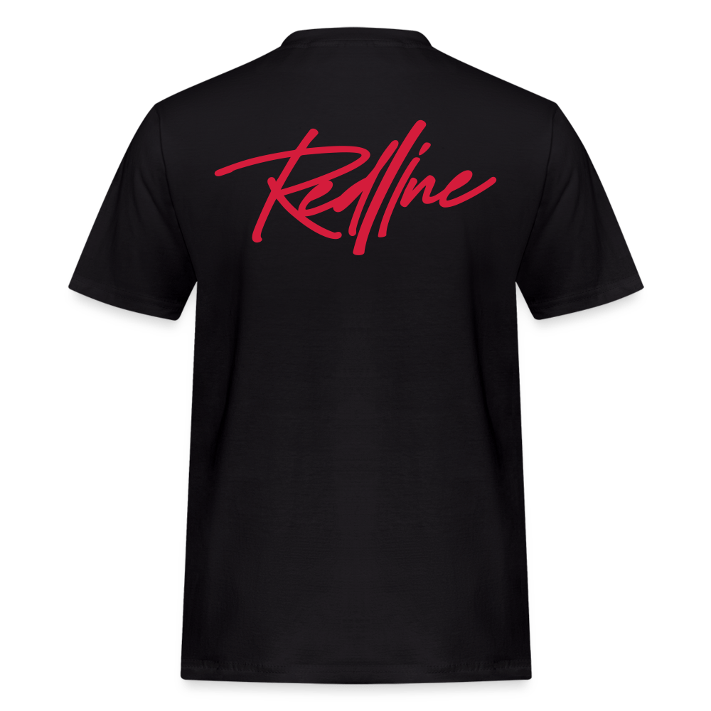 SPOD Männer Workwear T-Shirt Schwarz / S Redline - Russel Athletics Shirt E-Bike-Community